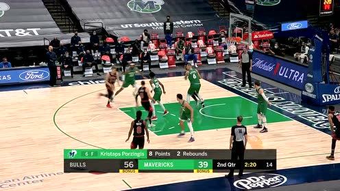 【NBA集锦】马尔卡宁vs独行侠集锦 29分全队最高率队击退强敌