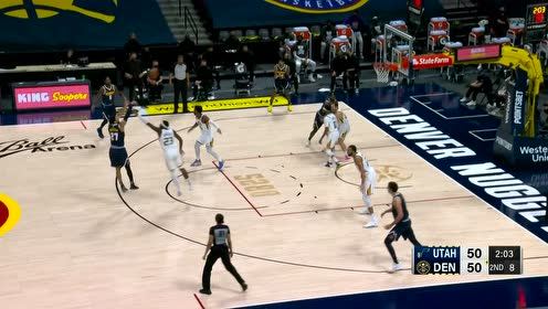 【NBA集锦】手起刀落之间3+1进账 穆雷后撤步三分帅炸天