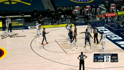 【NBA集锦】穆雷超高速一步过两人 力劈华山单臂砸扣