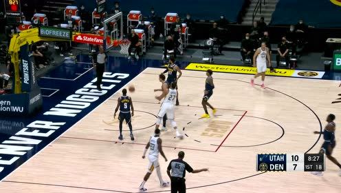 【NBA集锦】手感火热!康利潇洒后撤步长两分一箭穿心