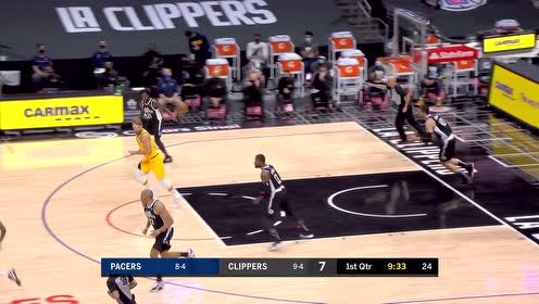 【NBA集錦】步行者內(nèi)外雙核 布羅格登+小薩博尼斯得分助攻兩把抓