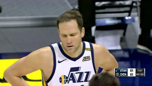 【NBA集锦】2亿合同真值!戈贝尔双手凶残隔扣巴顿