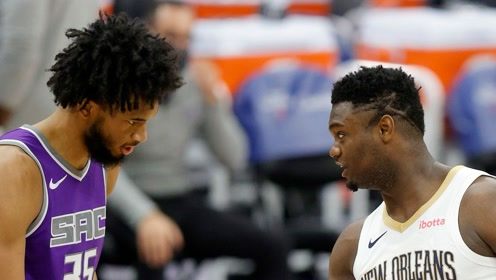 【NBA集锦】飞天胖虎锡安名不虚传 一步起飞单臂隔扣令人战栗
