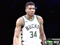 【NBA集錦】一路火花帶閃電 字母哥一秒過掉籃網(wǎng)整條防線上籃取分