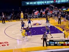 【NBA集锦】湖人集锦：詹姆斯19分浓眉哥17分两人状态成疑问