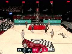 【NBA集锦】末节发威最为恐怖 马刺第四节8记三分如倾盆大雨