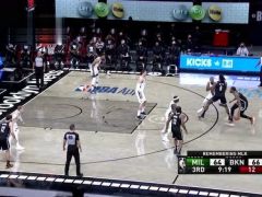 【NBA集錦】籃網(wǎng)炮臺紛紛上線 哈登杜蘭特連續(xù)飚射三分