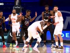 【NBA集锦】魔术84-91尼克斯 兰德尔21+17武切维奇空砍24+14难阻连败