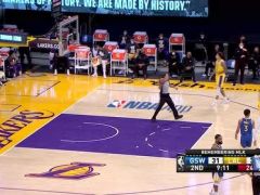 【NBA集锦】一个飞吻一个技犯！乌布雷三分投进挑衅哈雷尔