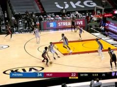 【NBA集錦】阿丘瓦中投得手 羅斯突破上籃一氣呵成