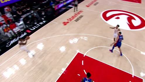 【NBA集锦】一己之力扭转乾坤 卡佩拉抛投不中科林斯跟进强势补扣