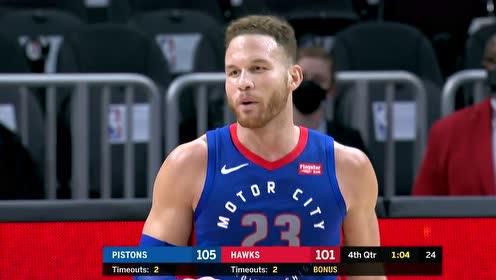 【NBA集锦】关键时刻方显英雄本色!格里芬关键时刻高打板极限拉杆