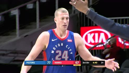 【NBA集锦】野兽苏醒时!特雷杨逆境爆发飞天遁地连砍10分