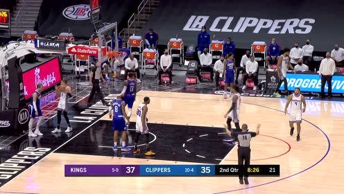 【NBA集锦】路威半路截杀哈利伯顿 泡椒一个横穿连线肯纳德负角度上篮