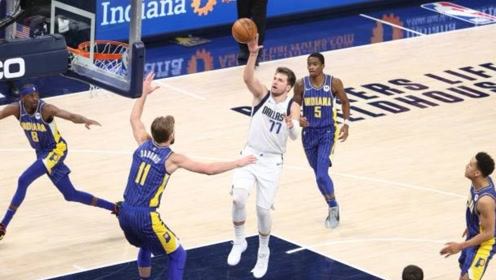 【NBA集锦】独行侠124-112步行者 东契奇再取三双波尔津吉斯27+13