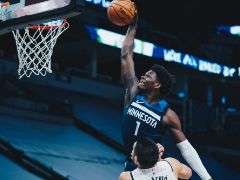 NBA常规赛:首节战罢,魔术25-21领先森林狼