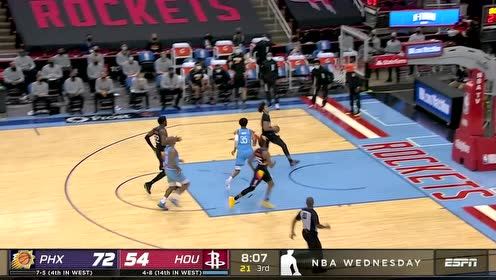 【NBA集锦】大桥断球反击不看人妙传 约翰逊张弓劈扣霸气外露