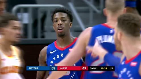 【NBA集锦】球风真的耐看!赫尔特华丽背运单打艾灵顿