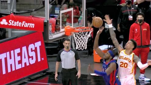 【NBA集锦】展现强心脏!科林斯0.2秒追身大帽击碎格兰特绝杀梦