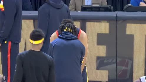 【NBA集锦】小学生库里太可爱！看看勇士赛前仪式也是享受