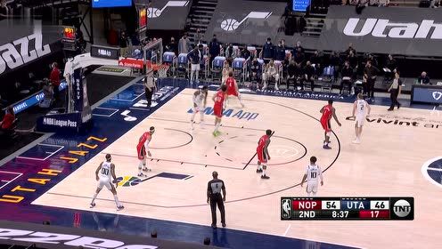 【NBA集锦】英格尔斯连线尼昂 负角度出手打进神仙球