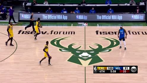 【NBA集锦】康诺顿闪转腾挪头顶妙传 迪文琴佐守株待兔反手上篮追分