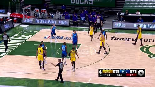 【NBA集锦】肉眼可见的进步！字母哥弧顶漂移三分一发入魂