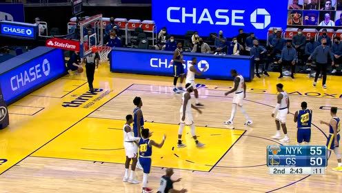 【NBA集錦】蘭德爾外線精準命中 庫里逆天超遠三分予以回應