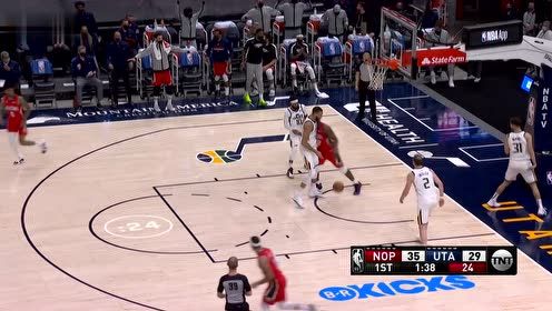 【NBA集锦】雷迪克高抛连线 锡安飞天遁地空切暴扣
