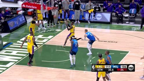 【NBA集锦】不到最后不放弃 米德尔顿补血三分来得太及时