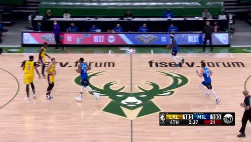 【NBA集锦】关键时刻要看他 波普夺命三分取关键领先
