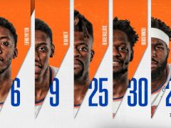 NBA常規(guī)賽：首節(jié)戰(zhàn)罷，尼克斯40-31領先勇士