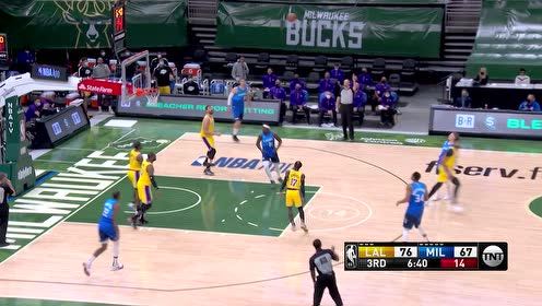 【NBA集锦】洛佩斯追身血帽浓眉哥 迪文琴佐外线拉弓射箭冷血刷网