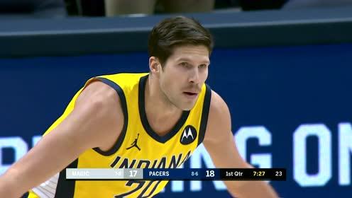 【NBA集锦】迈克德莫特漂移投篮 手起刀落三分飙中