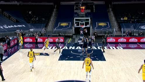 【NBA集锦】麦康奈尔直接抢断 霍乐迪空切上篮稳稳命中