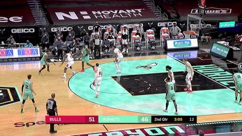 【NBA集锦】大腿带飞!拉文内外兼攻连砍七分助队示威