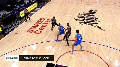 【NBA集锦】优雅永不过时 乔治闪转腾挪低手舔篮太丝滑