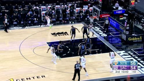 【NBA集锦】巴恩斯回头望月送绝妙助攻 希尔德不负众望三分命中