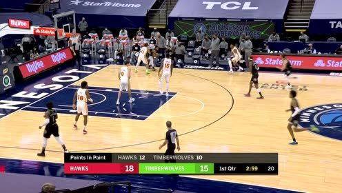 【NBA集錦】隨便扔！卡佩拉強勢吃餅空接暴扣