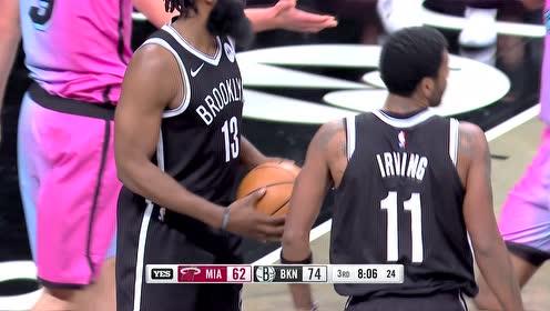 【NBA集錦】投籃助攻樣樣通！哈里斯揮臂連線杜蘭特三分飆中