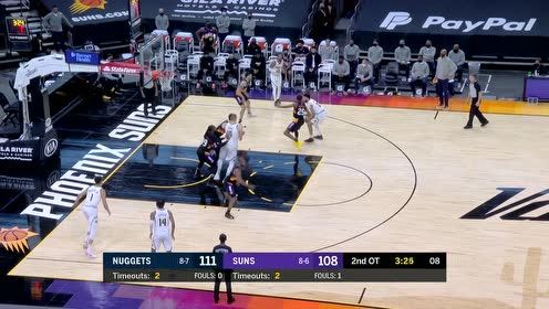 【NBA集錦】手感依舊燙！第二加時賽 掘金打出11-6攻擊波
