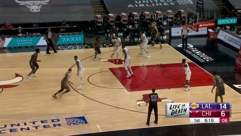 【NBA集錦】誰還說我劃水？濃眉單節(jié)暴砍13分如砍瓜切菜