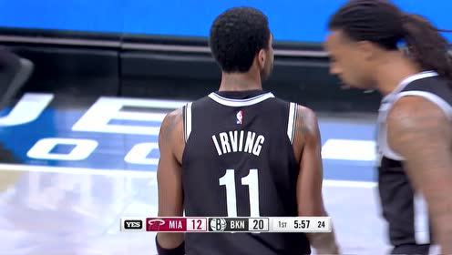 【NBA集錦】進(jìn)攻博物館！歐文大步流星突破上籃得分手到擒來(lái)