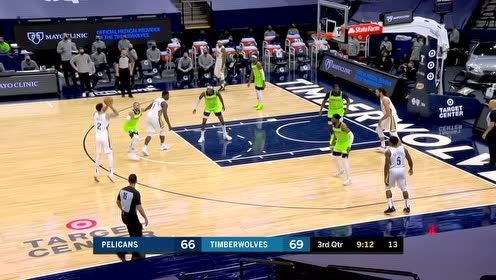 【NBA集锦】猛虎出山! 胖虎人群中摘板砸扣太豪横
