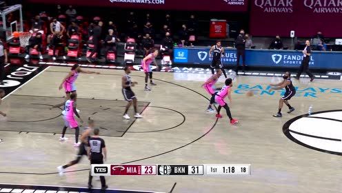 【NBA集錦】文森特假突真?zhèn)飨扇酥嘎?阿丘瓦旱地拔蔥雙臂暴扣虐筐