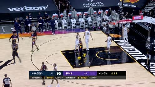 【NBA集錦】幾乎殺死比賽！保羅標(biāo)志性中投命中 太陽領(lǐng)先三分