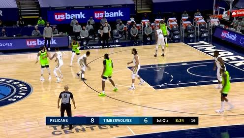 【NBA集锦】开始得分模式! 莺歌反击轻舒猿臂打进潇洒反篮