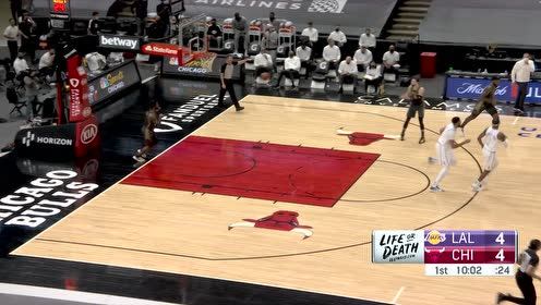 【NBA集錦】湖人進(jìn)攻球過五人太流暢 濃眉起飛雙手炸筐