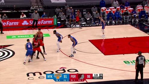 【NBA集錦】完全無視防守 利拉德招牌超遠(yuǎn)三分將比分拉開
