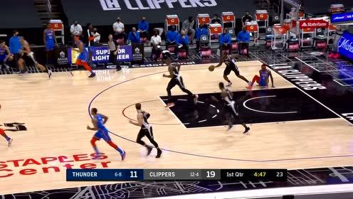 【NBA集锦】乔治瞄人缝击地小骚传 伊巴卡吃个饼舒舒服服